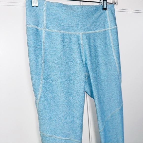 Outdoor Voices 3/4 Warm-Up Leggings Pool Blue Small - Picture 7 of 13